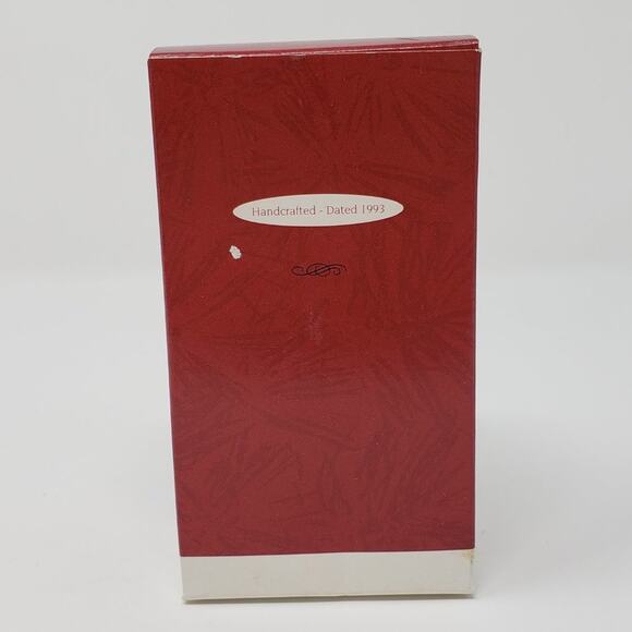 1993 Hallmark Grandson Handcrafted Keepsake Holiday Christmas Ornament. - Picture 2 of 5